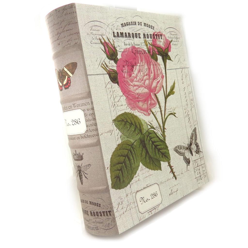 Les Trésors De Lily [K6170] - Trio úložných krabic 'Botanická zahrada' šedobéžové