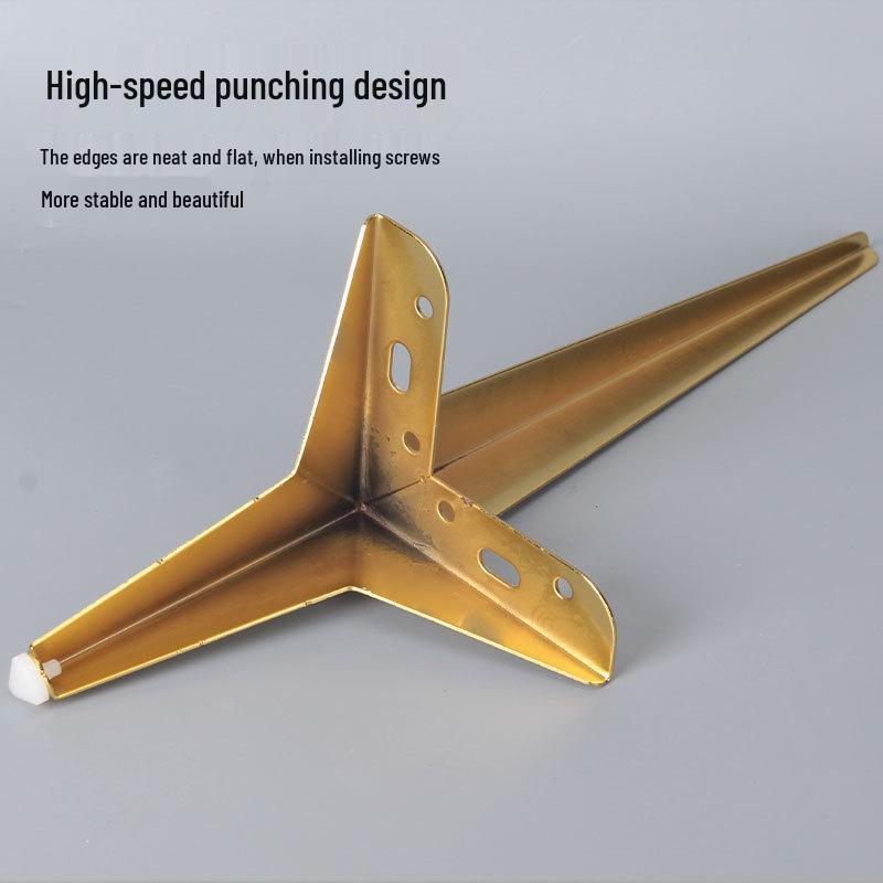 Metal Furniture Legs: Tripod, Sofa, TV Cabinet, Coffee Table, Bedside, and Cupboard Support.