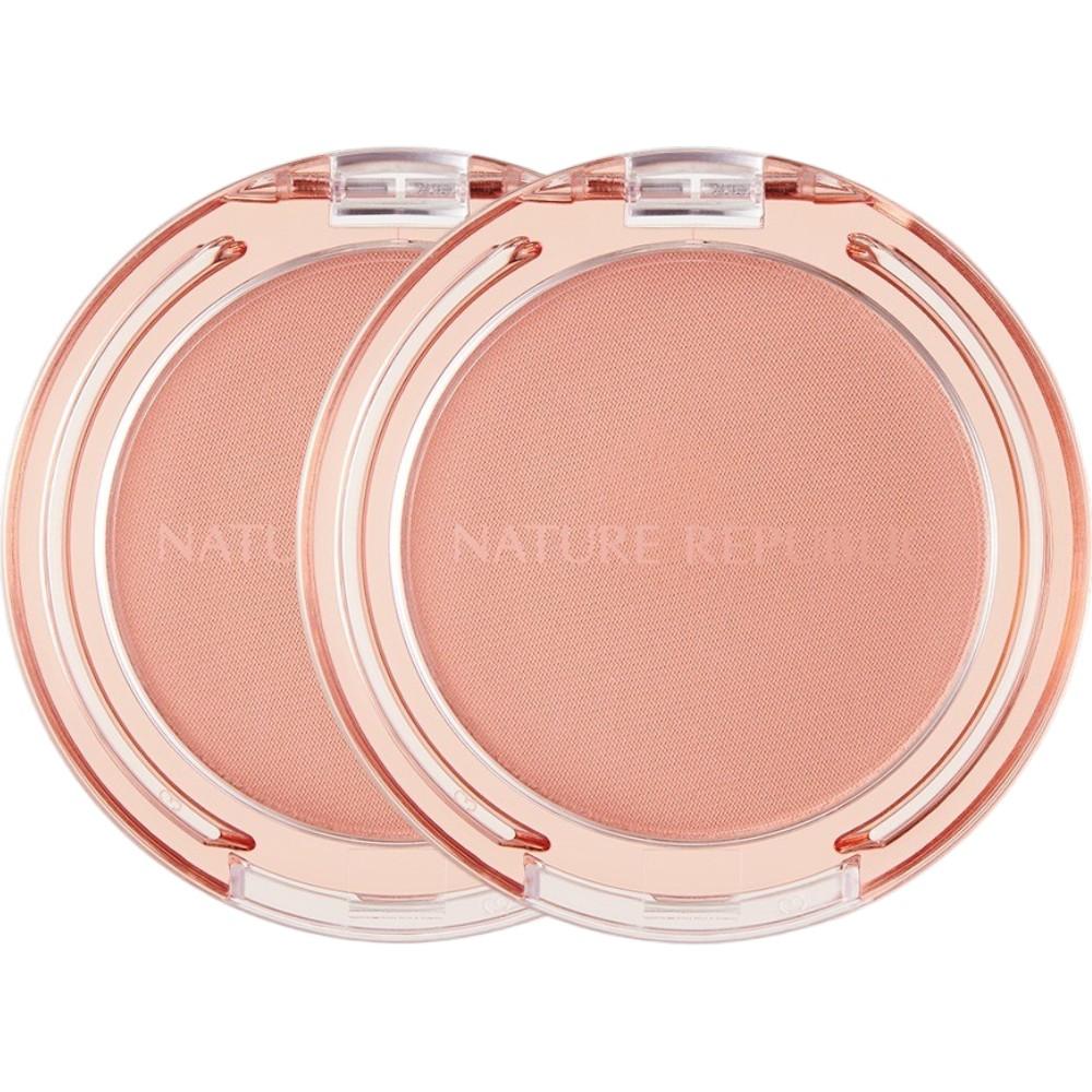 Nature Republic By Flower Blusher 13 Prague Dahlia Sophisticated Muted Rose 5g x 2