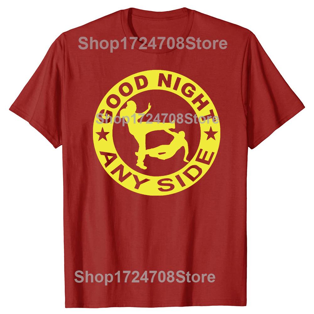 2025 HOT SALE Good Night Left Side Graphic Tshirt Casual Fashion Short Sleeve Man T Shirt Loose Harajuku Style Women T-shirt