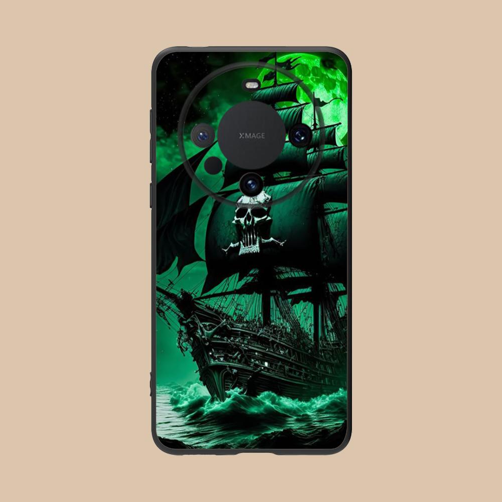 Pirate Corsair Mobile Phone Case for Huawei Mate 60 50 40 30 20 10 Pro Plus Lite E 5G Colorful Printing Cover Luxury Smartphone