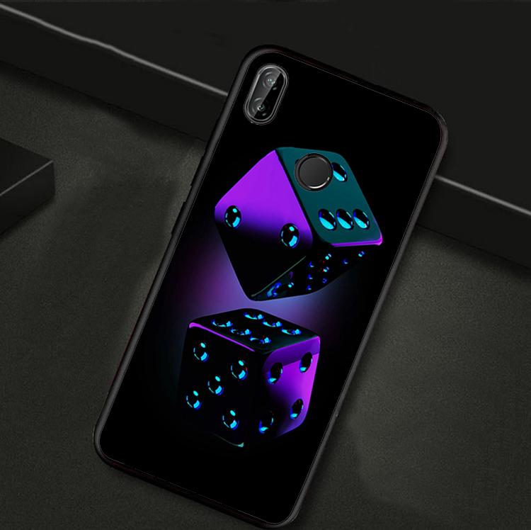 Dices Poker Casino For Huawei Nova Y61 Y91 Y73 Y72 Y70 Y90 Y60 12s 12i 11i 8i 9 10 SE P40 Lite P30 P60 Pro Case