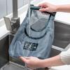 A Wall-mounted Breathable Storage Bag for FruitsVegetables Ginger and GarlicA Portable Kitchen Storage Bag