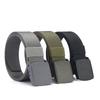 Canvas Belt with Automatic Plastic Buckle - Perfect for Outdoor Sports & Casual Wear Ideal Gift Choice