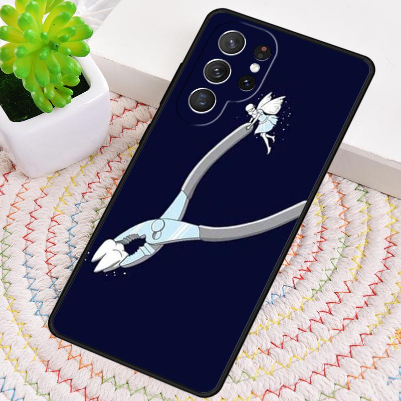 Dentist Tooth Phone Case for Samsung Galaxy note 10 pro S26 Ultra S23 S24 FE S25 S21 S22 PLUS shockproof Cove