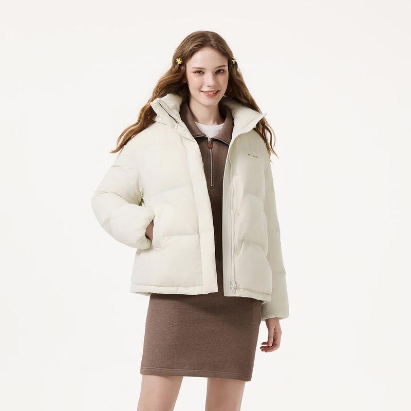 Tambor Women's TB5530362D Hooded Short Duck Down Jacket