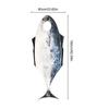Fish Costume Cosplay Fish Costume Funny Halloween Suit Woman Man Jumpsuit Carnival Disguise Wearing Show Party