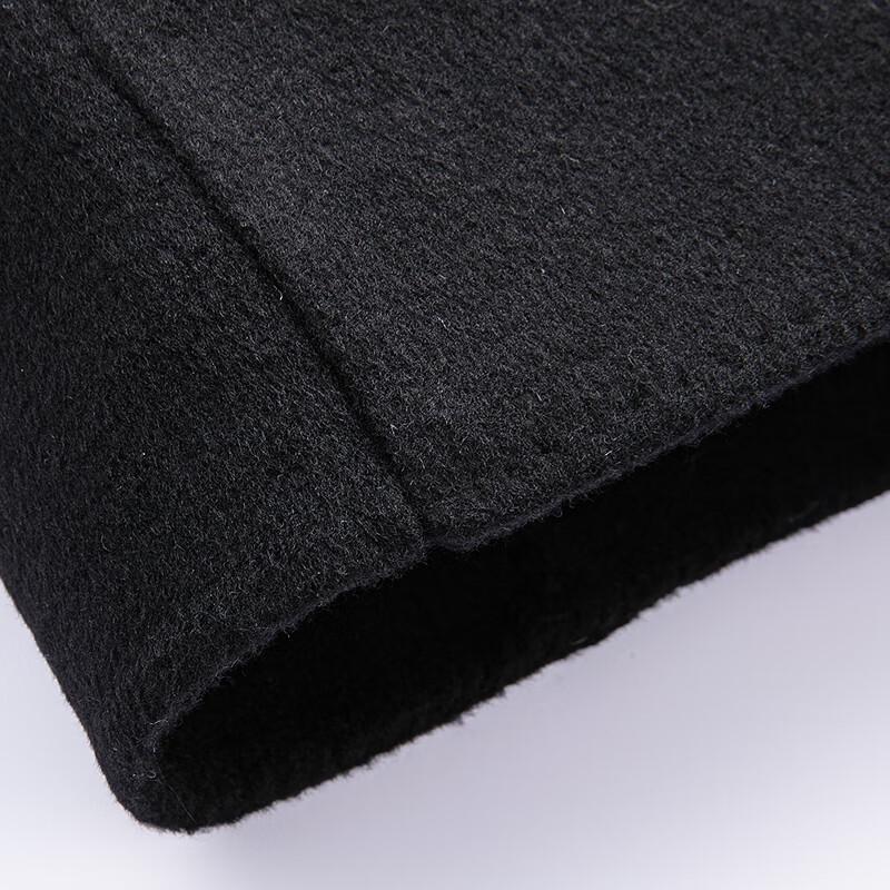 Fapai Men's 70% Lamb Wool Detachable Liner Overcoat