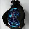 Sweat à capuche Demon Slayer 2025 Homme Automne/Hiver Nouveau Hashibira Inosuke Imprimé Anime Casual Américain Lâche Pull Top Parent-Enfant
