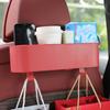 Partitioned Car Interior Cup Holder Waterproof Backseat Organizer Car Seat Storage Box  Snacks