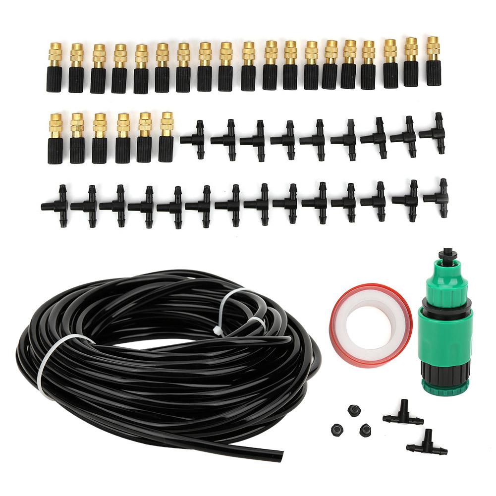 25M Hose Watering Drip Kit Irrigation Equipment Set for Garden Greenhouse Flower Bed Patio Lawn