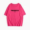 Fashion Cotton Simple Letter Prints T-Shirts Womens Loose O-Neck Short Sleeve Tops Summer Street Female Clothes