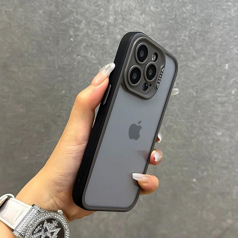 

Роскошный прозрачный противоударный чехол для телефона для iPhone 12 13 15 14 Pro Max Plus, прозрачный чехол-бампер For iPhone 14Pro Max