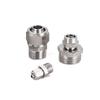 304 Stainless Steel Straight Quick-Connect Fitting