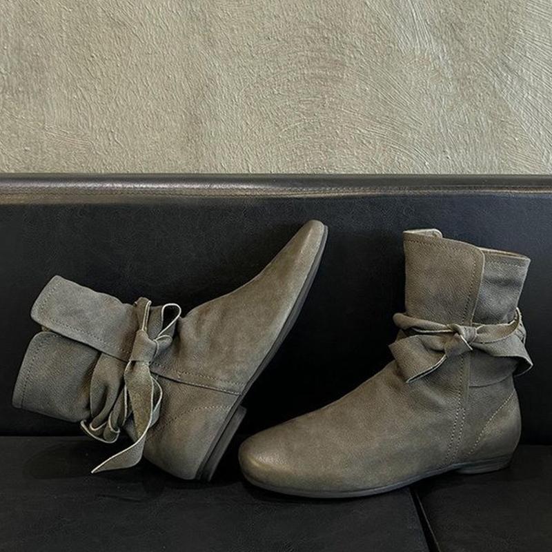 Туфлі на плоскій підошві Жіночі снігові ботильйони Лук Дизайнер Chelsea Botas Зимова нова мода Ретро взуття 2024 Тренд Гладіатор Гот Botas De Mujer