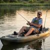 Kayak Seat: 600D Polyester Padded Backrest with 4 Adjustable Straps - Detachable Storage Bag Universal Canoe Chair for Fishing Boats Paddleboards