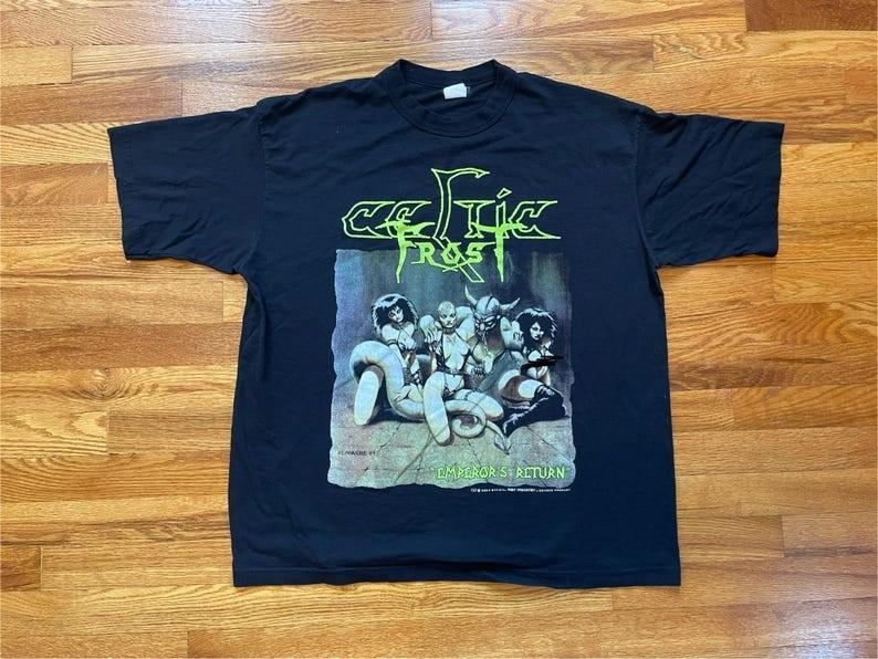 2002 Celtic Frost vintage t-shirt unisex classic style S-5XL  QT2302 Unisex T-Shirt S