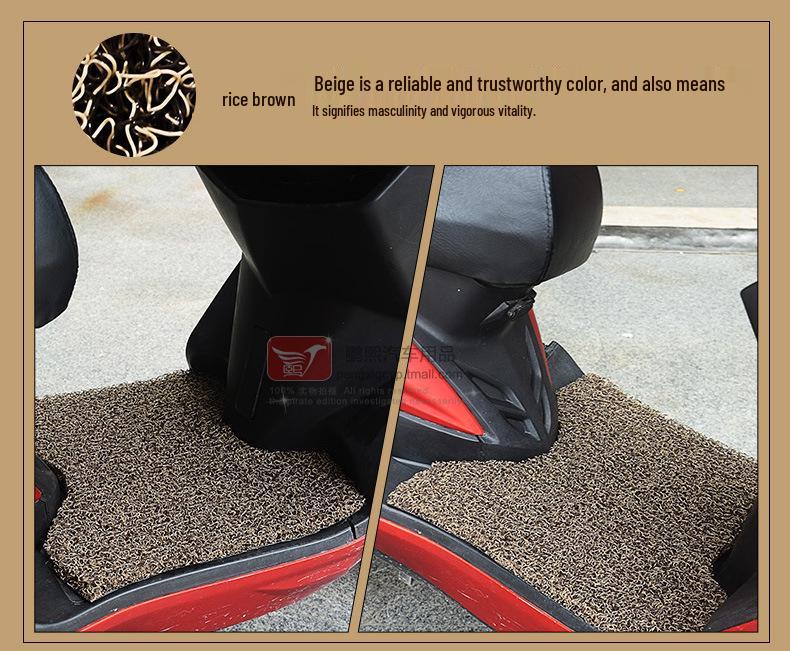 New Jiaying/Feimeng WH125T-3AB Waterproof Silk Ring Scooter Foot Pad