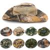 Outdoor Camouflage Bucket Fisherman Hat Camping Sun Hat Folding Visor Riding Mountaineering Cap