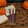 Halloween Smazatelné gelové pera 0,7 mm Pera s motivem čarodějnice a netopýra s vestavěnými gumami Školní a kancelářské potřeby pro studenty