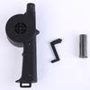 Hand Operated Blower Compacts Camp Stove Blower With Detachable Handle for Picnics Backpacking