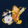 Beauty And The Beast Childrens/Kids Potts Cogsworth Lumiere Hoodie