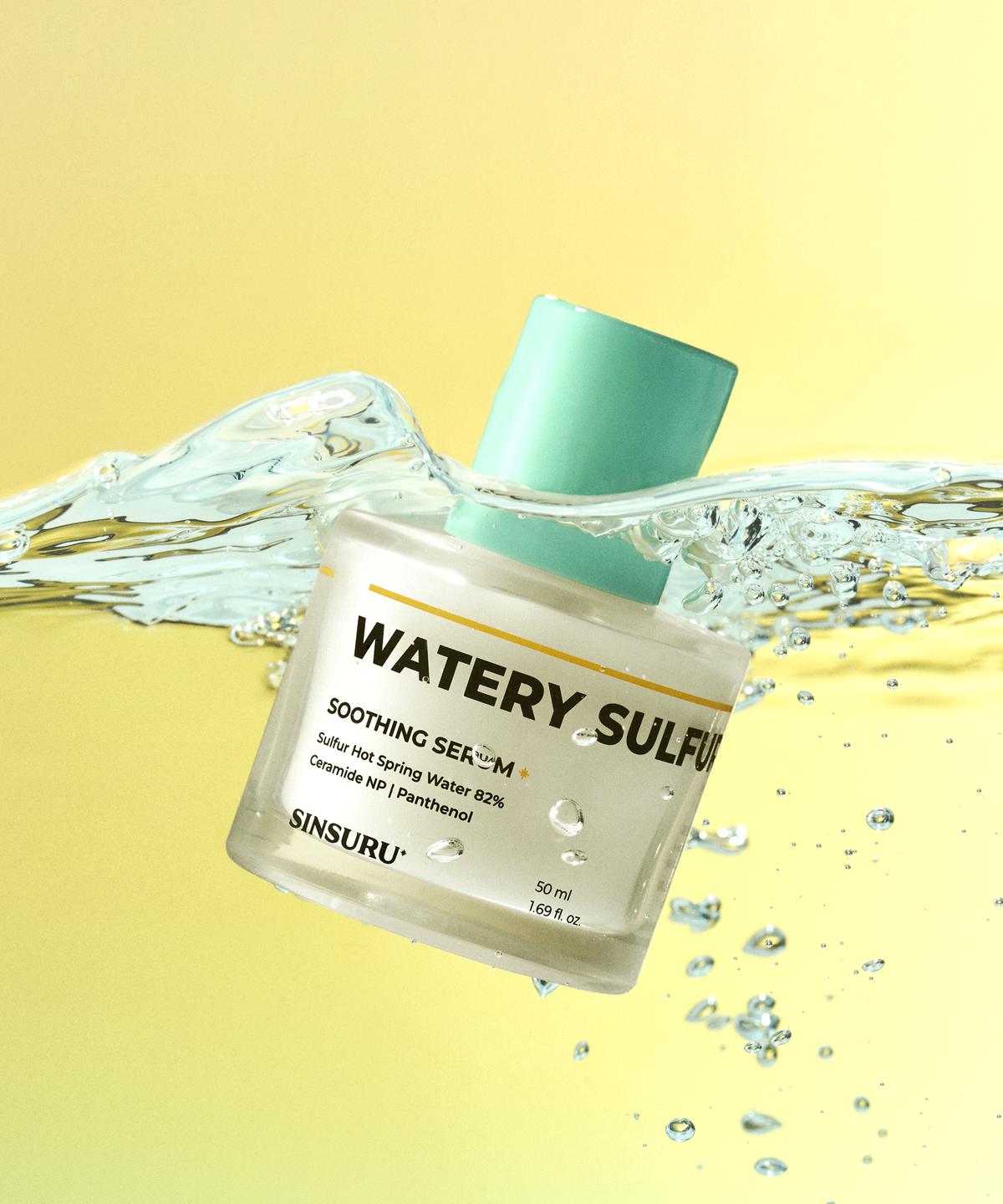 

Made in Korea SINSURU Watery Sulfur Soothing Sebum Control Serum 50ml