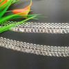 90cm Ethnic Style Fringe Trim Metal Sequin Chain Trim Sewing Tassels Fringe Beaded Ribbon Craft Waist Chain Garment Accessory