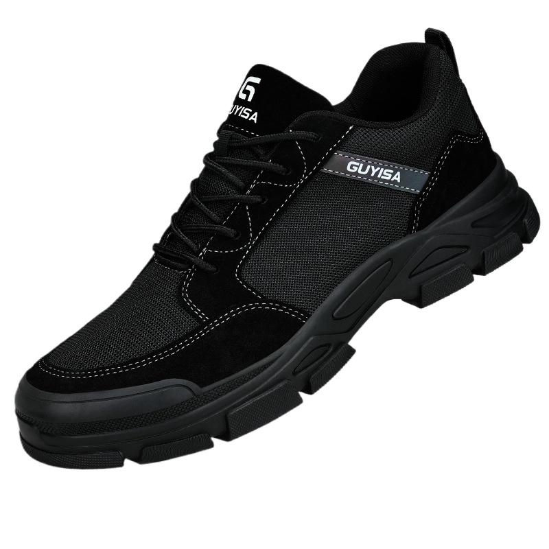 

Обувь для страхования труда, мужская, противоударная и противопрокольная, всесезонная, со стальным носком 45