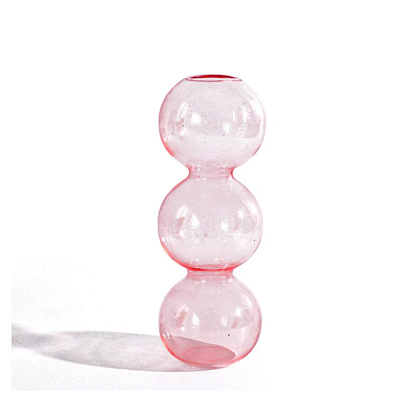 Exquisite Bubble Glass Vase Hydroponic Flowers Pot Elegance Chic Artistic Decoration for Home Decor Nordic Inspired Centerpiece