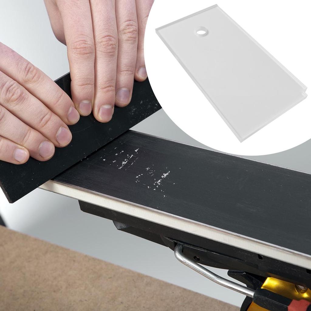 Scraping Snowboard Straight Without Damage Effortlessly Acrylic with Right Notch Euipment