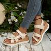 Sandali Donna Estate Scarpe Ortopediche Suola Spessa Sandali Romani Comodi per Piede Largo Sandali da Spiaggia Sandali con Soletta Morbida Scarpe Casual Estive