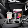 Multifunkční držák nápojů do auta 2 v 1 Rozšiřující adaptér Základní podnos 360stupňový otočný stojan Organizér Protiskluzový