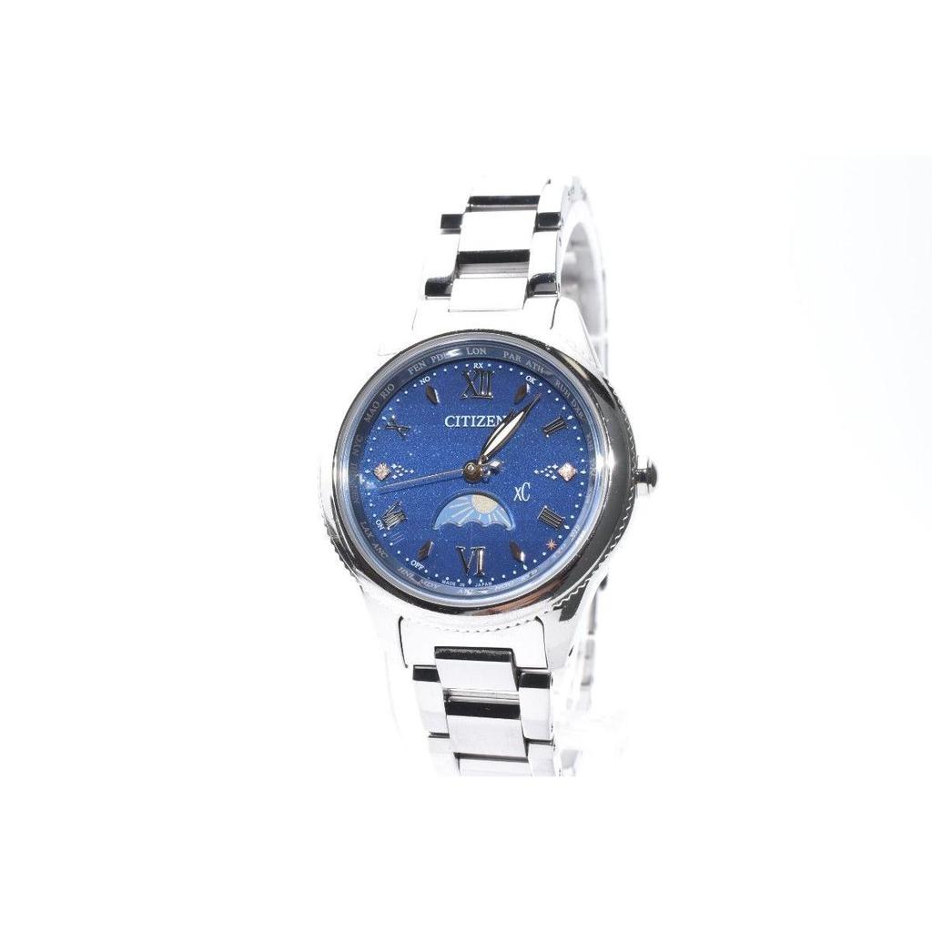 Used CITIZEN H296-T027261 Blue Dial Ladies Watch