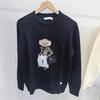 High-Quality Women's Wool Cashmere Teddy Bear Sweater - Autumn/Winter 2025 Collection