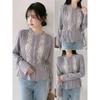 [Good Condition] Lily Brown Lace Blouse with Innerwear Lily Brown F