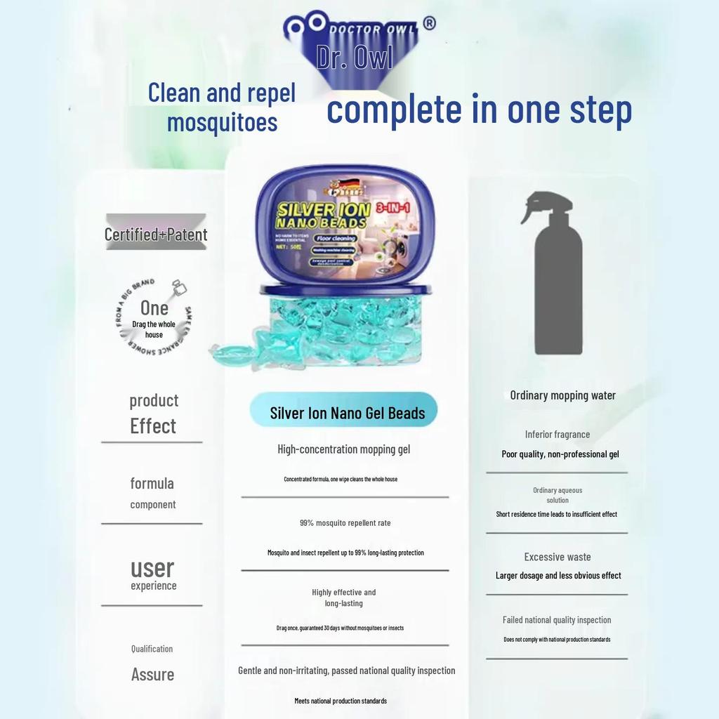 Anti-Odor Gel Beads for Sewer and Drain: Long-lasting Fragrance for Kitchen, Bathroom, and Toilet.
