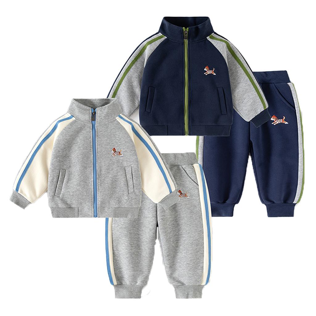 Boys sports suit autumn baby clothes children's sportswear new boys cardigan jacket trendy children's clothing