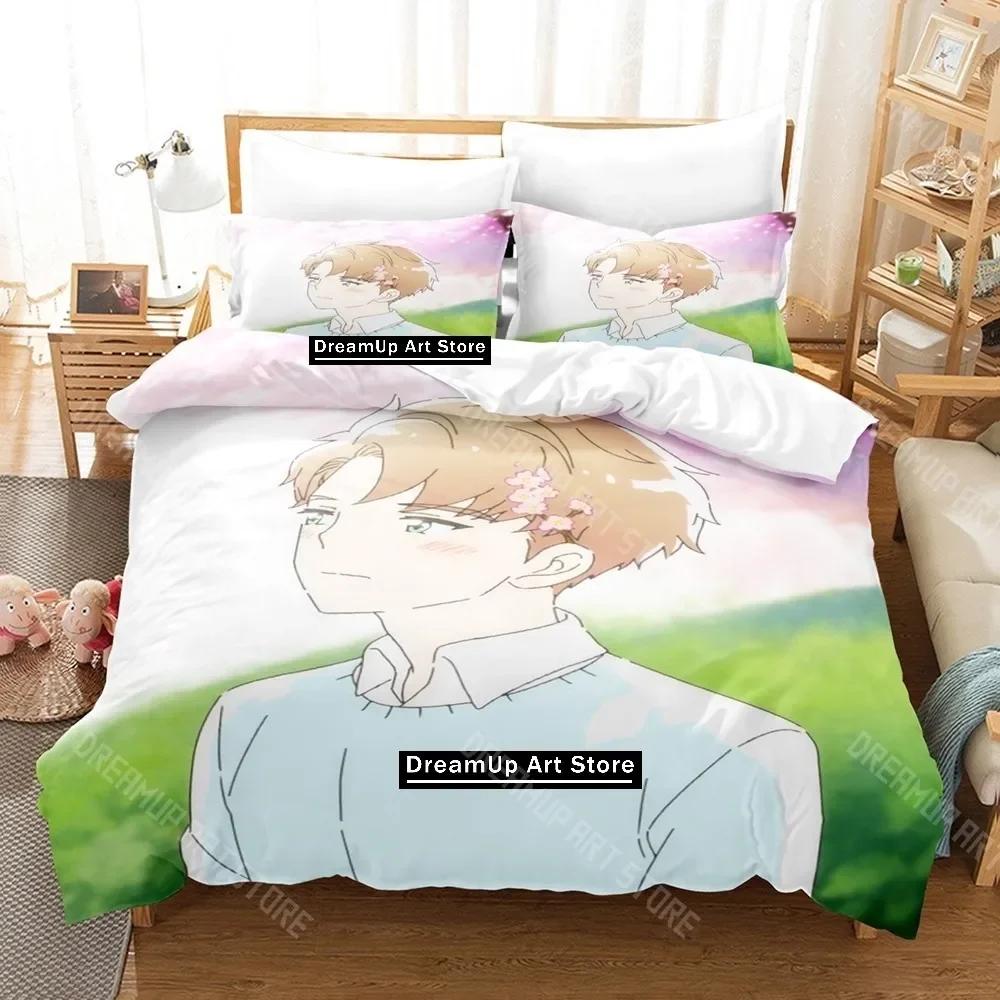 

3D Print A Day Before Us Bedding Set Single Twin Full Queen King Size Bed Set Adult Kid Bedroom Duvetcover Sets Print Anime Bed EU Single 90x200cm