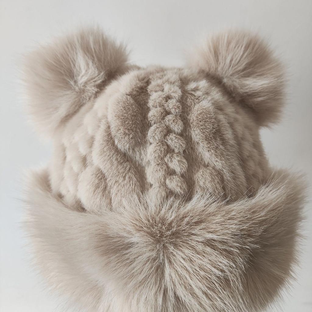 Women's Fall/winter Hat - Earflap Warm Cute Plush New Cold Weather Hat
