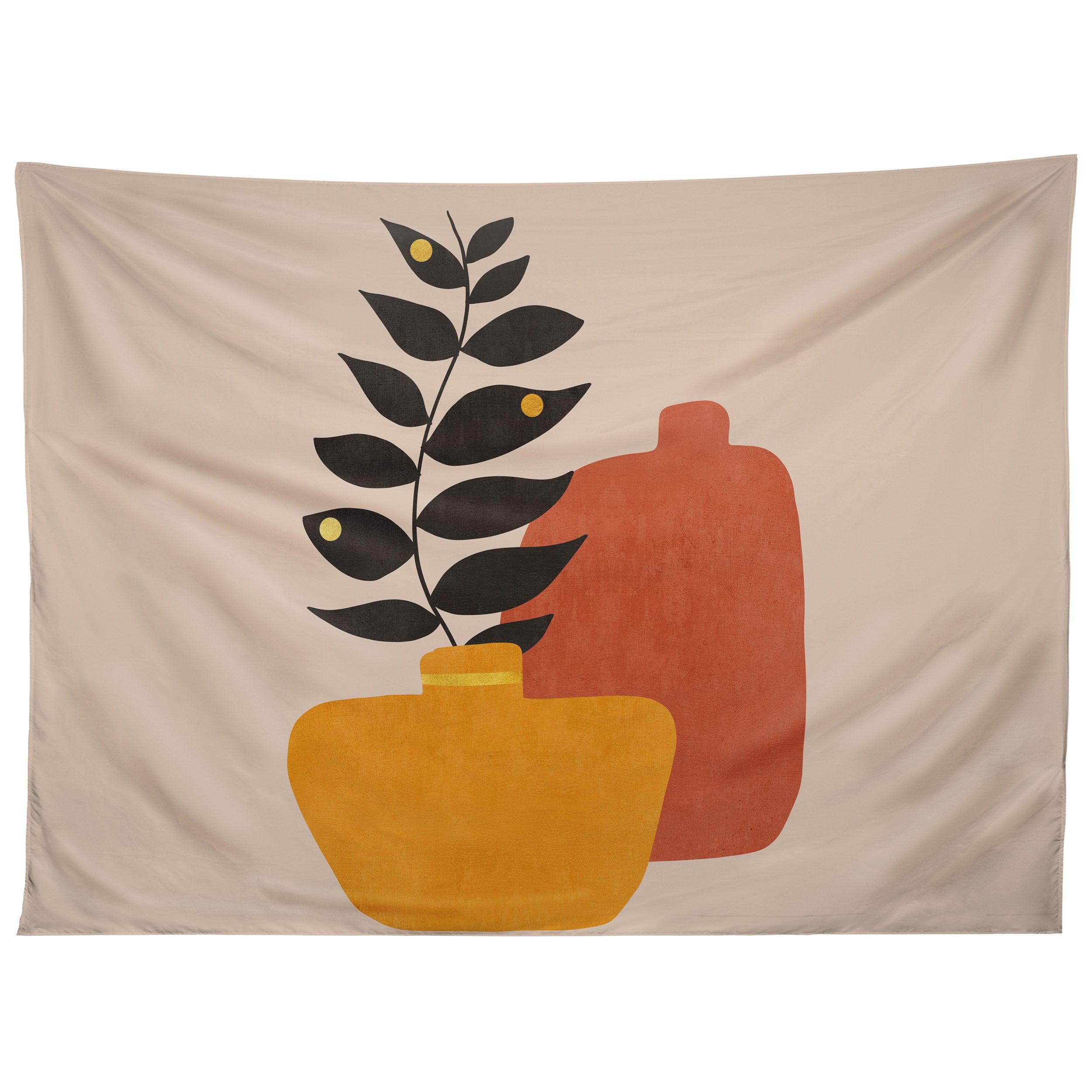 PLANT IN A POT 1 tapestry 75x100