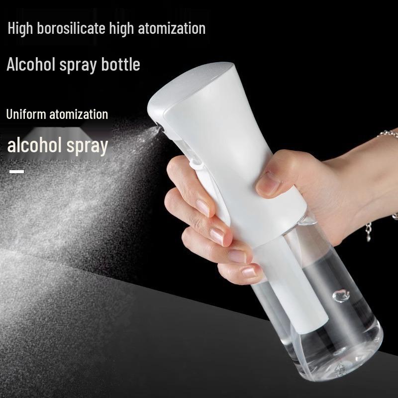 Alcohol Disinfectant Air Pressure Spray Bottle for Household Cleaning