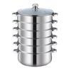 SuLe Commercial Stainless Steel Multi-Layer Steamer Pot