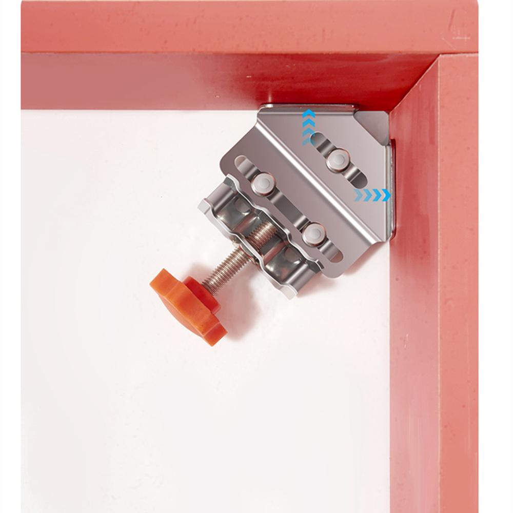2PCS/Set Corner Clamps For Woodworking 90 Degree Right Angle Clamp with Adjustable Swing Jaw