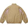 Supreme Contrast Piping Track Jacket Tan