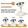 New Adjustable Height Raised Pet Bowl Stainless Steel Elevated Feeder for Dog Cat Comfortable Eating Anti-Slip Stable Base