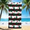 1Pc Christmas Tree Beach Towel Quick Dry Multiuse For Beach Pool Gym Yoga Home Travel Christmas Halloween Xmas Gift S170