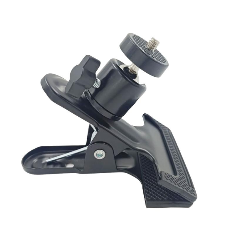 High Strength Clamp Universal Ball Head 360 Adjustable Mount Camera Lighting Equipment