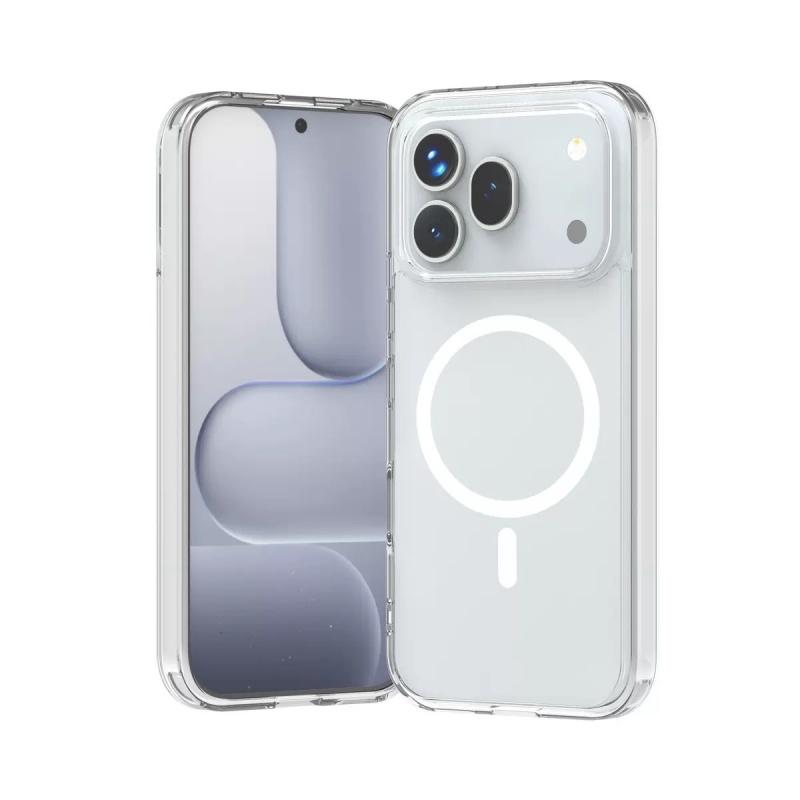 Magnetic Case For Honor 600 Pro Case Fashion For MagSafe Matte Transparent Acrylic Phone Cover Shockproof Bumper