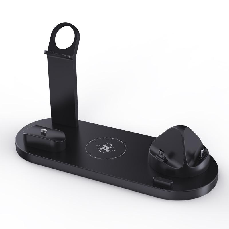 Certified 15W 3-in-1 Wireless Charging Stand for iPhone, Watch & Earbuds